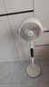 美的（Midea）【幸运草安睡2ProMax】家用空气循环扇/直流变频轻音小型电风扇/净化落地扇 智能语音遥控3D摇头 实拍图