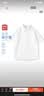 名创优品（MINISO）冰丝短袖衬衫男夏季新款舒适凉感透气日系百搭宽松衬衣 白 3XL 实拍图