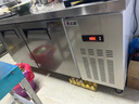 志高冷藏工作台商用冰柜操作台后厨厨房卧式冷冻柜冰箱双温大容量奶茶店水吧台保鲜不锈钢 双温丨1.5m*0.6m*0.8m【铜管省电60%】 豪华升级款【不锈钢台面+回弹门】 实拍图