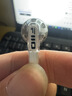 飞傲（FiiO）FF1镀铍振膜动圈金属平头耳机0.78双针可换耳机线HIFI耳塞 透明色 实拍图
