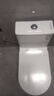 九牧（JOMOO）11322-2-2/31KB-1抗菌一级水效大冲力马桶虹吸式加坐便器305坑距 实拍图