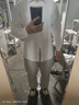 EAEOVNI长袖衬衫男士白色衬衣男大码胖子正装修身抗皱职业工装面试工作服 纯白色【快速到货】 39 【110-125斤】 实拍图
