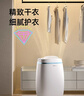 德业（Deye）除湿机/抽湿机 除湿量12升/天 家用轻音吸湿器地下室干燥机干衣机低功耗手机智控DYD-E12A3 实拍图