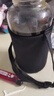 【送杯套】大容量加厚玻璃杯子便携杯茶水分离带杯套泡茶水杯 透明 1000ml吨吨桶 1只装 实拍图