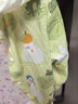 巴厘小猪防晒衣婴儿衣服夏季长袖男童上衣夏天女童开衫宝宝薄外套 荷塘小鸭【满天星提花布】 73 实拍图