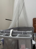 coolbaby婴儿床多功能可折叠可移动拼接床带尿布台蚊帐宝宝床 全家桶 实拍图