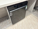 美的（Midea）【小西梅X7黑】洗碗机嵌入式150升以上 万向喷臂 105℃热风烘干 晶焰速干 七星消杀 一键洗烘 实拍图