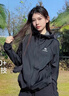 骆驼（CAMEL）雪山壳夏季防晒衣男女新款冰感运动外套 C15BAYL6016D 幻影黑 M 实拍图