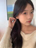 戚小米（QI XIAO MI）S999纯银如意结耳钉女养耳洞耳环防掉防堵针2025新款耳骨钉耳饰 如意结耳钉一对【螺丝款】999足银 实拍图