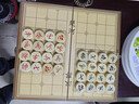 得力（deli）中国象棋套装折叠防水棋盘棋游儿童益智娱乐亲子露营原木开学礼物 实拍图