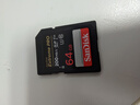闪迪（SanDisk）64GB SD内存卡 4K V30 U3 C10 相机存储卡 读速200MB/s 写速90MB/s 微单/单反相机内存卡 实拍图