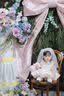 南木熊儿童周岁礼服2026新款夏款生日宴抓周花童礼服洋气蓬蓬生日公主裙 无袖白色缎面公主裙【90码】 实拍图