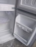 华宝小冰箱小型家用出租房用冷藏冷冻两用一级能效节能省电迷你宿舍寝室办公室二门电冰箱 【一级能效】68L银色【全国联保】 实拍图