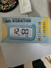 康巴丝（Compas）电子闹钟夜光智能语音报时起床神器闹铃强力叫醒儿童学生床头钟开学必备 2139 白色充电款开学季 实拍图