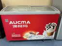 澳柯玛（AUCMA）338升雪糕柜卧式冰柜展示柜 商用冷冻柜 大容量冰箱点菜冷柜 钢化玻璃门负30度 1级能效 SD-338HA 实拍图