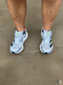 adidas adizero RC 4超轻缓震训练备赛体测薄底竞训跑鞋阿迪达斯   白色/黑色/浮点灰   43 实拍图