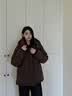 波司登冬羽绒服女士修身短款休闲加厚脱卸帽立领休闲百搭外套 实拍图