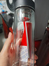 京东京造 玻璃杯 双层隔热茶杯个人专用茶水分离杯大容量380ml 实拍图