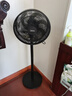 美的（Midea）【超级单品】七叶轻音立式电风扇家用柔风落地扇台式桌面小型风扇大风量节能摇头宿舍电扇 SAF30AB 实拍图