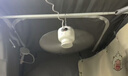 物克 宿舍风扇床上蚊帐内小吊扇床上静音无刷电机小型微风吊扇学生寝室用睡眠遥控定时户外露营悬挂 FS6A充电版【8000毫安+遥控】冰川白 实拍图