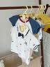 葆氏儿童衣架婴幼儿宝宝衣服架可伸缩小孩晾晒收纳可叠挂衣撑子10个装 实拍图