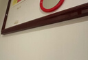 得力（deli）A3营业执照相框证件框 工商税务登记证框 仿木纹材质 横竖证件相框画框文件框 红色TF113 实拍图