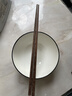 美厨（MAXCOOK）鸡翅木筷子 日式尖头鸡翅木筷 无漆无蜡实木筷子10双装 MCK0638 实拍图