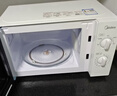 美的（Midea）微波炉经典双旋钮家用小型20L平板式易清洁便捷高效速热杀菌除味随机发货M202 实拍图