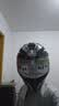 AGV K5S摩托车双镜片头盔机车跑盔男女骑行全盔四季通用安全帽3C TEMPEST/BLACK/SILVER L（适合58-59头围） 实拍图