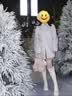 香影香芋紫翻领毛呢外套女2025冬季新款小个子宽松含羊毛斗篷大衣 紫色 XL 170/92A/125-140斤 实拍图