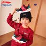 李宁童鞋儿童运动鞋男女小童新年款回弹减震防踢休闲鞋29YKNU118-15 实拍图