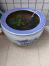 百雅达青花景德镇陶瓷鱼缸1米特大水缸瓷缸客厅庭院睡碗莲盆荷花乌龟缸 山水 41x41x25cm默认无孔，需要开孔备注留言 实拍图
