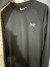 安德玛（UNDERARMOUR）Tech男子训练运动长袖T恤1328496 黑色001 L 实拍图