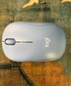 罗技（Logitech）M221 轻音鼠标 无线鼠标 办公鼠标 对称鼠标 带无线微型接收器 雾霭蓝 实拍图