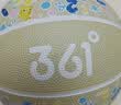 361°幼儿篮球2号幼儿园儿童训练室内外耐磨3号小朋友儿童玩具篮球皮球 慵懒黄丨2号球（适合1-3岁） 2号直径约15cm丨3号直径约18cm 实拍图