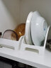 家の物语（KATEI STORY）日本进口厨房碗碟收纳架塑料餐盘整理储物柜置物架餐具水槽沥水架 盘子收纳架 宽款 1个装 实拍图