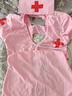 惹火猫情趣内衣夫妻刺激女护士制服性感诱惑睡裙套装战袍  r1285粉 实拍图