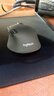 罗技（Logitech）M720 鼠标 无线蓝牙鼠标 办公鼠标 右手鼠标 大手鼠标 优联 黑色 带无线2.4G接收器 实拍图