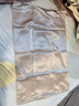 水星家纺枕套真丝枕套100%桑蚕丝枕头套19姆米真丝枕芯套单只装48x74cm紫 实拍图