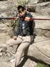 JEEP SPIRIT【冰丝冲锋裤】吉普内胆可拆男女防水防风户外工装伞兵裤登山裤 高品质/5°~20°C穿/松霜绿[单冲无内胆/登山裤] L[建议体重125-145斤] 实拍图