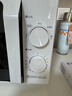 美的（Midea）微波炉经典双旋钮家用小型20L平板式易清洁便捷高效速热杀菌除味随机发货M202 实拍图