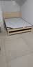 零树 实木床双人床简易1.35m*1.9m床+5cm椰棕床垫 包安装JY-B03(套装) 实拍图