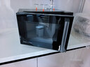 美的（Midea）微碳微波炉烤箱一体机900w微波1000w烧烤平板光波速热23L容量变频臻彩荧幕 （C32） 实拍图