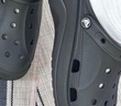 CROCS卡骆驰洞洞鞋贝雅洞洞鞋轻便运动鞋耐磨一脚蹬拖鞋休闲鞋|10126 黑色-001 43 (270mm) 实拍图