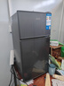 奥克斯小冰箱家用小型迷你冷藏冷冻两用出租房宿舍用节能省电寝室办公室电冰箱 【净化去味】146灰色【高效保鲜 铜管速冷】30L 实拍图