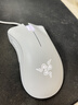 雷蛇（Razer）炼狱蝰蛇标准版有线鼠标 人体工学  电竞游戏 右手通用型 吃鸡/LOL/CS GO游戏鼠标 白色 实拍图