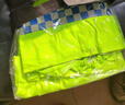 鸣固 反光执勤雨衣雨裤套装防汛救援环卫路政警示交通 荧光绿 2XL CW465020 实拍图