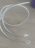 【准新品】Apple/苹果 闪电转USB充电线-1米 苹果充电线原装充电线数据线 适用于闪电接口iPhone/iPad 实拍图