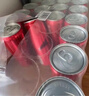 可口可乐（Coca-Cola）零度 Zero 无糖汽水 碳酸饮料 330ml*24摩登罐  实拍图