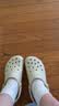 CROCS卡骆驰檀健次同款经典洞洞鞋男鞋一脚蹬女鞋沙滩鞋拖鞋|10001 骨白色-2Y2(含智必星) 37 /38(230mm) 实拍图